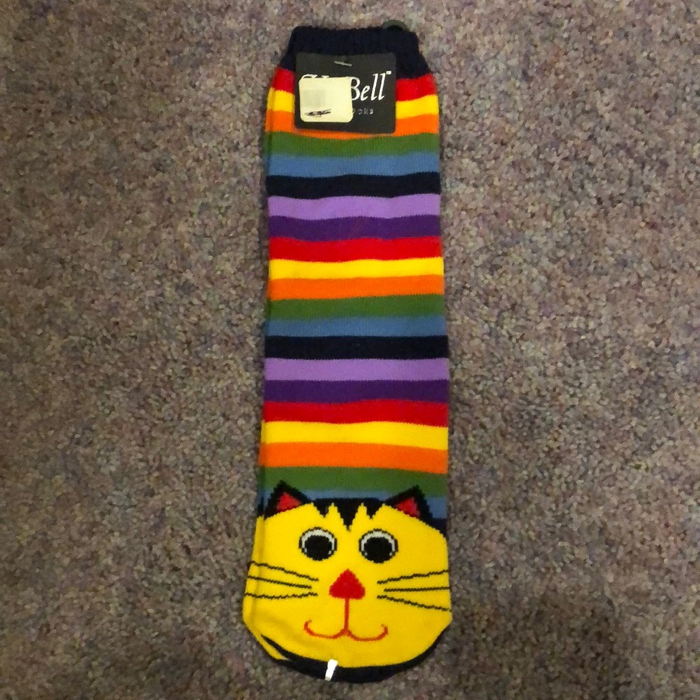 Rainbow Cat Socks